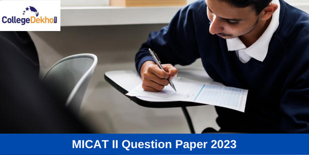MICAT II Question Paper 2023