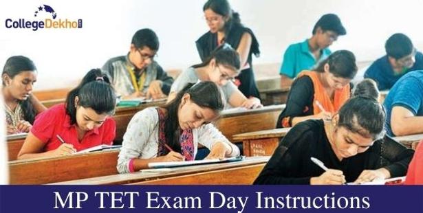 MP TET Exam Day Instructions