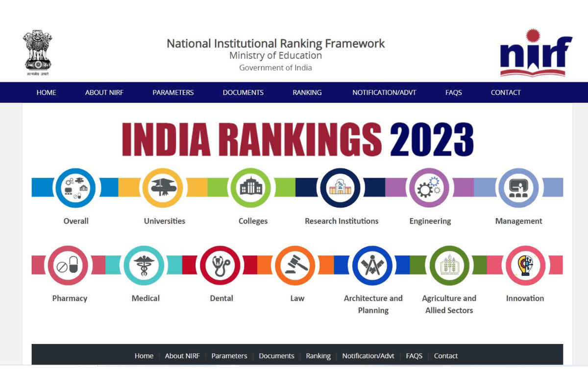 NIRF University Ranking 2023 (Released): List Of Top Universities In ...