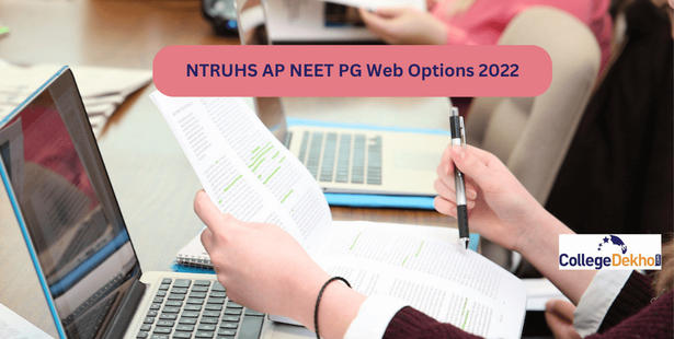 NTRUHS AP NEET PG Web Options 2022