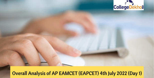 Overall Analysis of AP EAMCET (EAPCET) 4th July 2022 (Day 1)