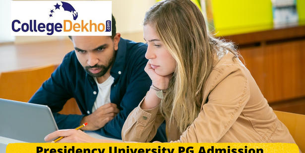 Presidency University PG Admission 2022