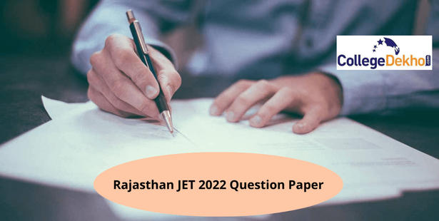 Rajasthan JET 2022 Question Paper: Download PDF for All Sets