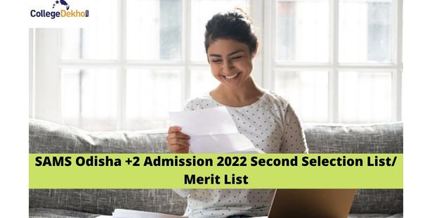 SAMS Odisha +2 Admission 2022 Second Selection List/ Merit List Released Today: Direct Link to Check Admission Status, Cutoff