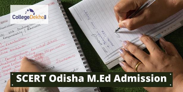 SCERT Odisha M.Ed admission process 2022