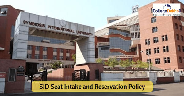 SID Seat Intake and Reservation Policy 2022 | CollegeDekho