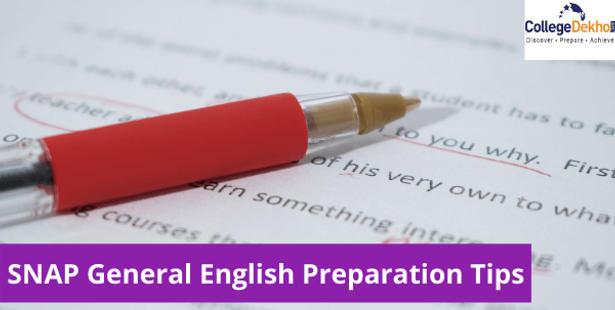 SNAP 2021 General English Preparation Tips