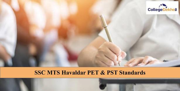 SSC MTS Havaldar PET & PST Standards