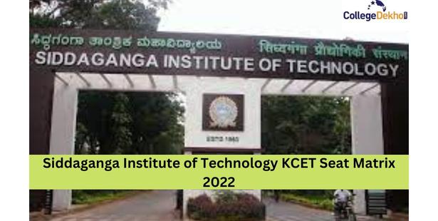 Siddaganga Institute of Technology KCET Seat Matrix 2022