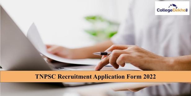 TNPSC Recruitment Application Form 2022