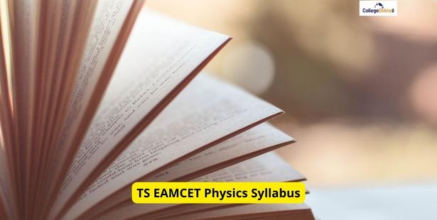 TS EAMCET 2022 Syllabus Weightage for Physics