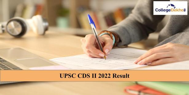 UPSC CDS II 2022 Result