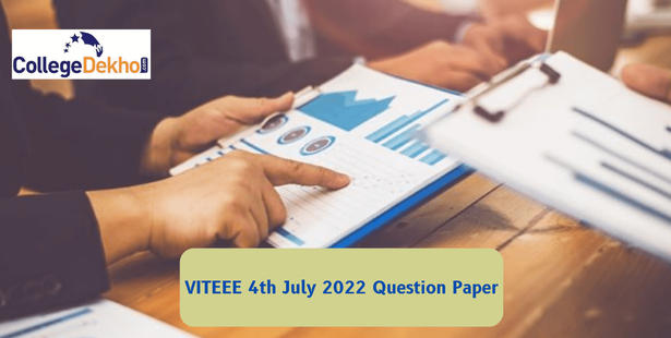 VITEEE 4th July 2022 Question Paper: Download Memory-Based Questions