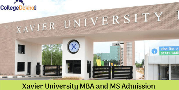 MBA and MS Course Admission at Xavier University 2020