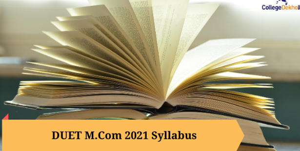 DUET M.Com 2021 Syllabus
