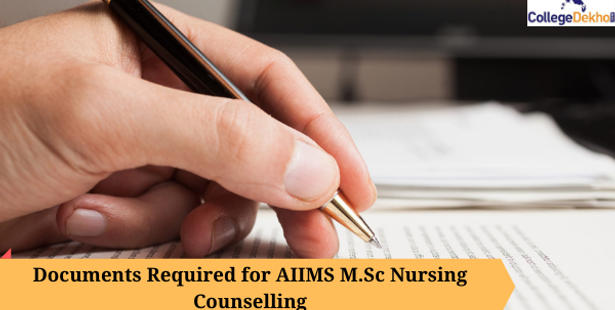 AIIMS M.Sc Nursing Counselling Documents