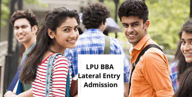 LPU BBA Lateral Entry Admission 
