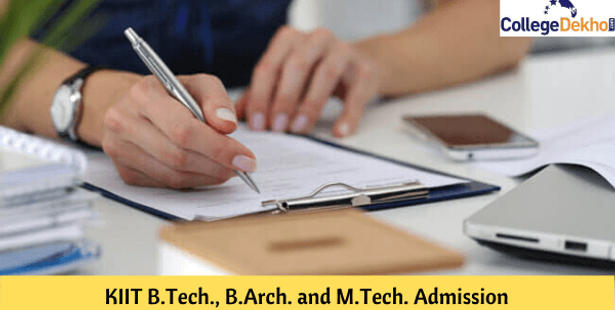KIIT B.Tech., B.Arch. and M.Tech. Admission