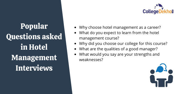 Questions asked in hotel management interview